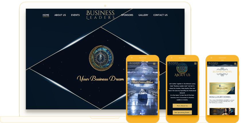 Business Leaders Web Design in Toronto by WebValue Agency