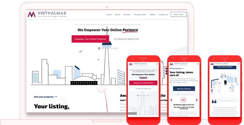 VirtualMax Website Design by Webvalue Agency