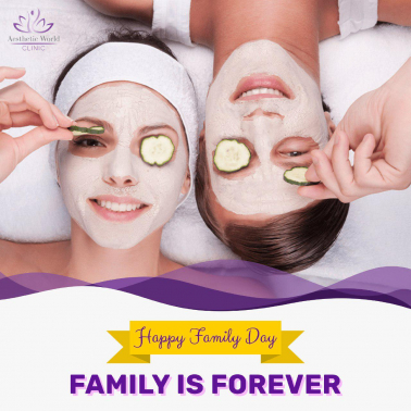 Aesthetic World Clinic Social Media Post