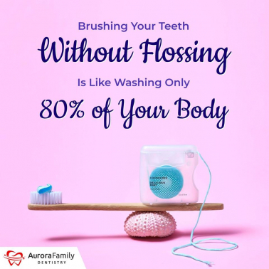 Aurora Family Dentistry Social Media Post