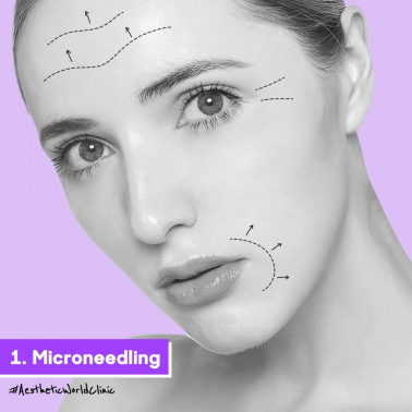 Aesthetic World Clinic Social Media Post