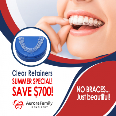 Aurora Family Dentistry Social Media Post