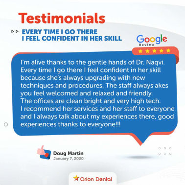Orion Dental Social Media Post