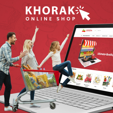 Khorak Supermarket Social Media Post