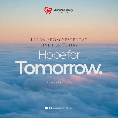 Aurora Famiy Dentistry Social Media Post