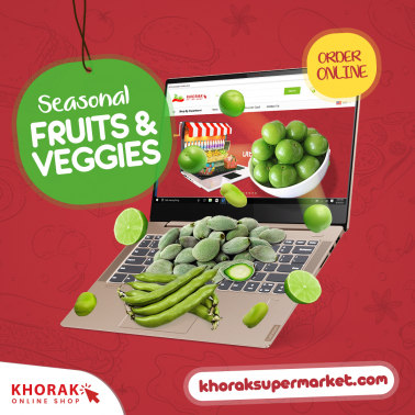 Khorak Supermarket Social Media Post