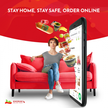 Khorak Supermarket Social Media Post