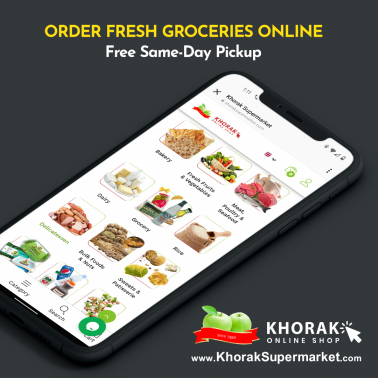 Khorak Supermarket Social Media Post