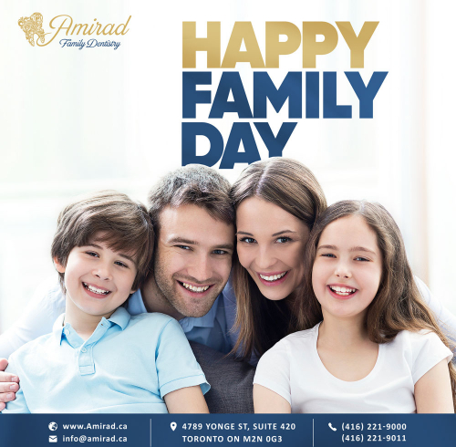 Amirad Family Dentistry Social Media Post