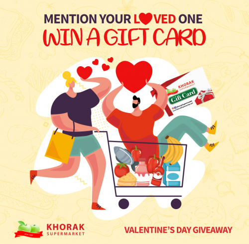 Khorak Supermarket Social Media Post